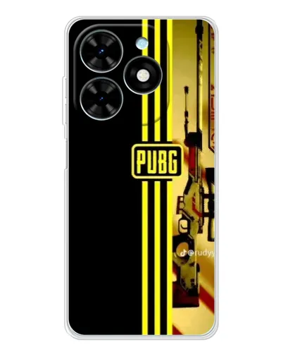 Чехол для TECNO Spark Go 2025 с картинкой «PUBG — камуфляжный шлем»