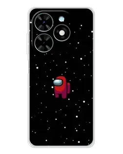 Чехол для TECNO Spark Go 2025 с картинкой «Красный Among Us» Чехол для TECNO Spark Go 2025 с картинкой «Красный Among Us»