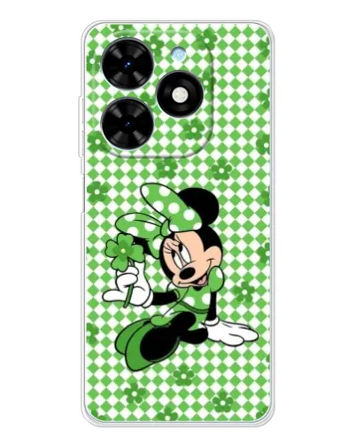 Чехол для TECNO Spark Go 2025 с картинкой «Mickey в клетку» Чехол для TECNO Spark Go 2025 с картинкой «Mickey в клетку»