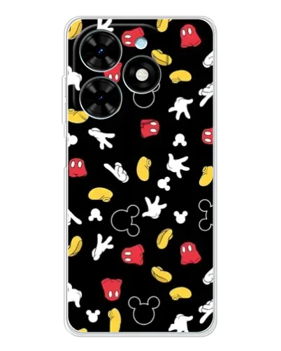 Чехол для TECNO Spark Go 2025 с картинкой «Графический принт лапок» Чехол для TECNO Spark Go 2025 с картинкой «Графический принт лапок»