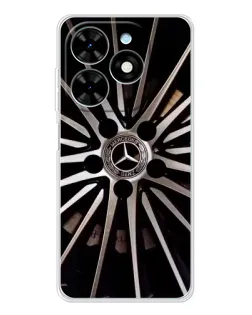 Чехол для TECNO Spark Go 2025 с картинкой «Диск Mercedes»