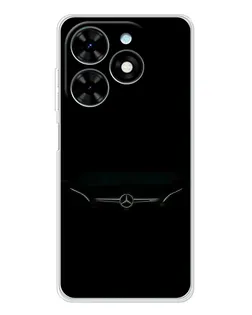 Чехол для TECNO Spark Go 2025 с картинкой «Mercedes Stealth Look»