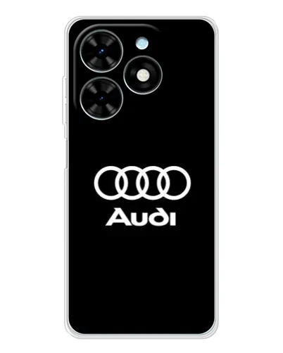Чехол для TECNO Spark Go 2025 с картинкой «Классическое лого Audi» Чехол для TECNO Spark Go 2025 с картинкой «Классическое лого Audi»