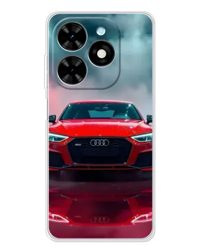 Чехол для TECNO Spark Go 2025 с картинкой «Audi RS — красный стиль» Чехол для TECNO Spark Go 2025 с картинкой «Audi RS — красный стиль»