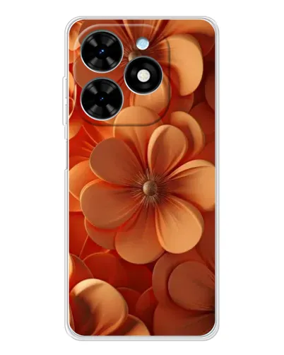 Чохол для TECNO Spark Go 2025 з картинкою «Помаранчева макро квітка» Чохол для TECNO Spark Go 2025 з картинкою «Помаранчева макро квітка»