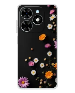 Чохол для TECNO Spark Go 2025 з картинкою «Квіткова композиція» Чохол для TECNO Spark Go 2025 з картинкою «Квіткова композиція»