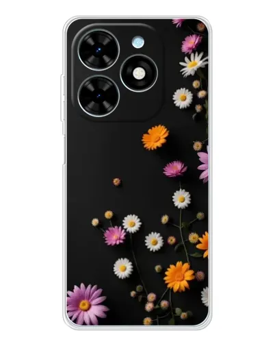 Чохол для TECNO Spark Go 2025 з картинкою «Квіткова композиція» Чохол для TECNO Spark Go 2025 з картинкою «Квіткова композиція»
