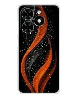 Чехол для TECNO Spark Go 2025 с картинкой «Огненная звездная волна» Чехол для TECNO Spark Go 2025 с картинкой «Огненная звездная волна»