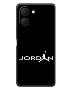 Чехол для TECNO Spark Go 3 с картинкой «Jordan White Logo»