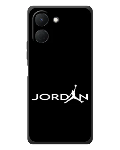 Чехол для TECNO Spark Go 3 с картинкой «Jordan White Logo»