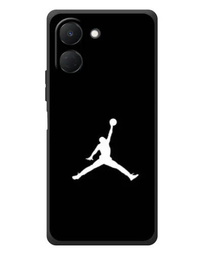 Чехол для TECNO Spark Go 3 с картинкой «Jordan Silhouette»