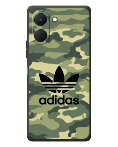 Чехол для TECNO Spark Go 3 с картинкой «Милитари стиль Adidas»