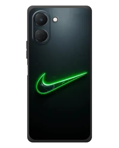 Чехол для TECNO Spark Go 3 с картинкой «Неоновый контур Nike» Чехол для TECNO Spark Go 3 с картинкой «Неоновый контур Nike»