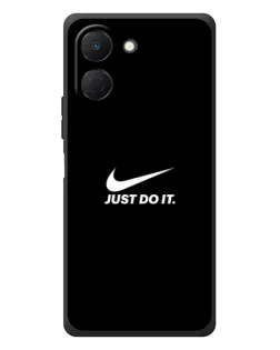 Чехол для TECNO Spark Go 3 с картинкой «Минимализм от Nike»