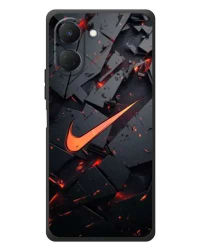 Чехол для TECNO Spark Go 3 с картинкой «Nike — эффект разломов» Чехол для TECNO Spark Go 3 с картинкой «Nike — эффект разломов»
