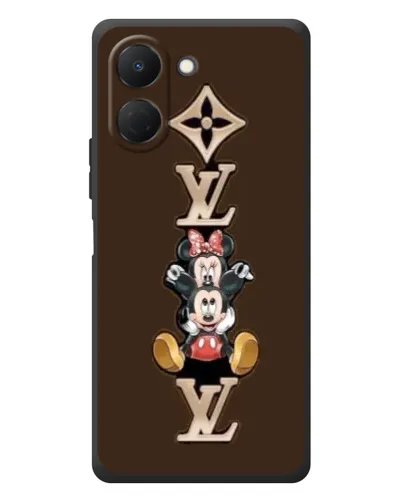 Чехол для TECNO Spark Go 3 с картинкой «LV и Микки Маус» Чехол для TECNO Spark Go 3 с картинкой «LV и Микки Маус»