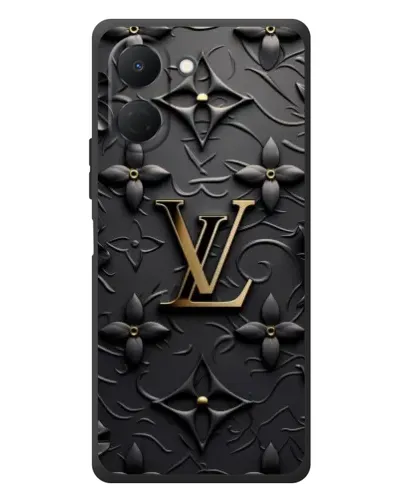 Чехол для TECNO Spark Go 3 с картинкой «Кожаная текстура LV» Чехол для TECNO Spark Go 3 с картинкой «Кожаная текстура LV»