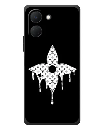 Чехол для TECNO Spark Go 3 с картинкой «Цветочная монограмма» Чехол для TECNO Spark Go 3 с картинкой «Цветочная монограмма»