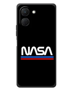 Чехол для TECNO Spark Go 3 с картинкой «NASA — классика Red Blue» Чехол для TECNO Spark Go 3 с картинкой «NASA — классика Red Blue»