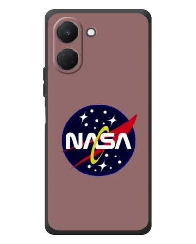 Чехол для TECNO Spark Go 3 с картинкой «NASA — ретро космос» Чехол для TECNO Spark Go 3 с картинкой «NASA — ретро космос»