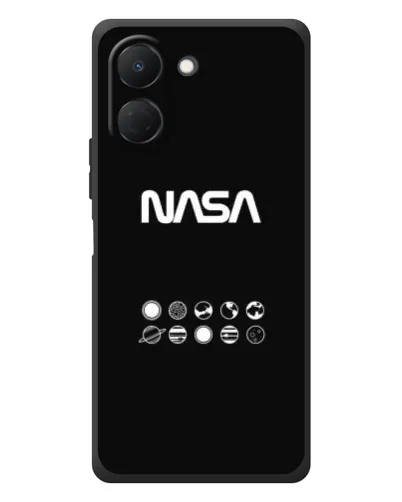 Чехол для TECNO Spark Go 3 с картинкой «NASA — технический принт» Чехол для TECNO Spark Go 3 с картинкой «NASA — технический принт»