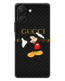Чехол для TECNO Spark Go 3 с картинкой «Микки Маус Gucci» Чехол для TECNO Spark Go 3 с картинкой «Микки Маус Gucci»