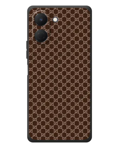 Чехол для TECNO Spark Go 3 с картинкой «Gucci — шоколадная сетка» Чехол для TECNO Spark Go 3 с картинкой «Gucci — шоколадная сетка»