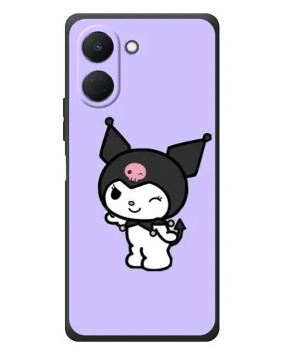 Чехол для TECNO Spark Go 3 с картинкой «Классическая Kuromi»