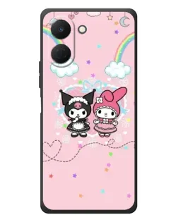Чехол для TECNO Spark Go 3 с картинкой «My Melody и Kuromi»