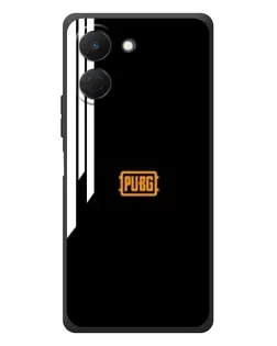 Чехол для TECNO Spark Go 3 с картинкой «PUBG — вертикальные линии»