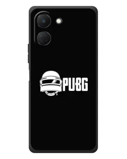 Чехол для TECNO Spark Go 3 с картинкой «PUBG — классический лого»