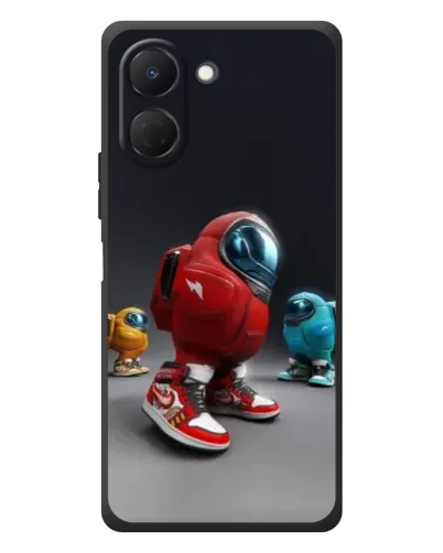 Чехол для TECNO Spark Go 3 с картинкой «Among Us — 3D стиль» Чехол для TECNO Spark Go 3 с картинкой «Among Us — 3D стиль»