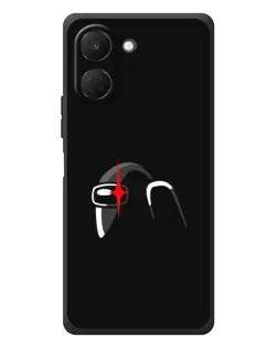 Чохол для TECNO Spark Go 3 з картинкою «Among Us шолом»