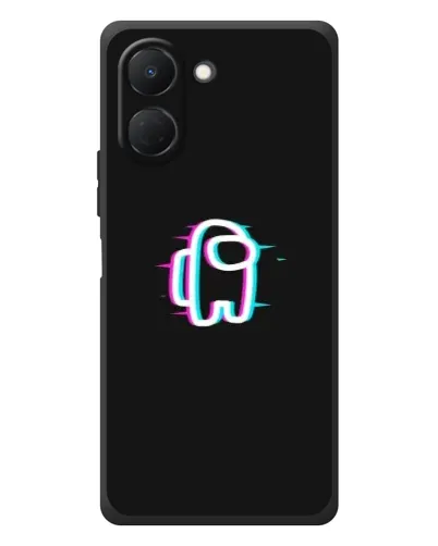 Чехол для TECNO Spark Go 3 с картинкой «Among Us неон» Чехол для TECNO Spark Go 3 с картинкой «Among Us неон»