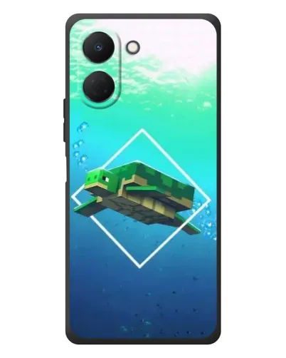 Чехол для TECNO Spark Go 3 с картинкой «Черепаха Minecraft» Чехол для TECNO Spark Go 3 с картинкой «Черепаха Minecraft»