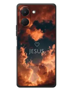 Чехол для TECNO Spark Go 3 с картинкой «Сияние Имени Jesus»