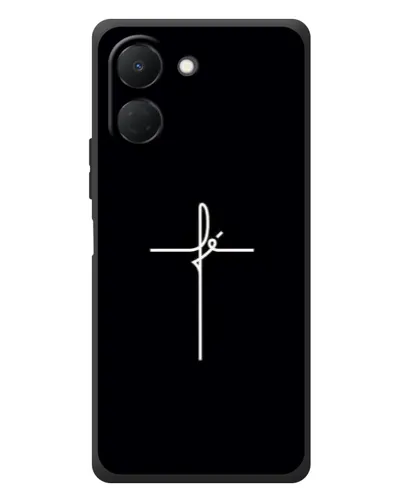Чехол для TECNO Spark Go 3 с картинкой «Тонкий крест» Чехол для TECNO Spark Go 3 с картинкой «Тонкий крест»