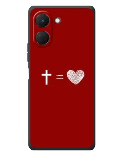 Чехол для TECNO Spark Go 3 с картинкой «Уравнение любви» Чехол для TECNO Spark Go 3 с картинкой «Уравнение любви»