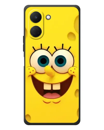 Чехол для TECNO Spark Go 3 с картинкой «Губка Боб улыбка» Чехол для TECNO Spark Go 3 с картинкой «Губка Боб улыбка»