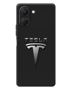 Чехол для TECNO Spark Go 3 с картинкой «Стальной логотип Tesla» Чехол для TECNO Spark Go 3 с картинкой «Стальной логотип Tesla»