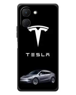 Чехол для TECNO Spark Go 3 с картинкой «Tesla Model Y» Чехол для TECNO Spark Go 3 с картинкой «Tesla Model Y»