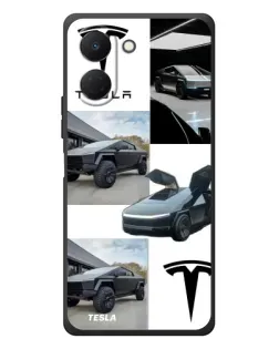 Чехол для TECNO Spark Go 3 с картинкой «Коллаж Cybertruck Tesla» Чехол для TECNO Spark Go 3 с картинкой «Коллаж Cybertruck Tesla»
