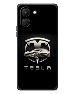 Чехол для TECNO Spark Go 3 с картинкой «Tesla — серебристое авто» Чехол для TECNO Spark Go 3 с картинкой «Tesla — серебристое авто»