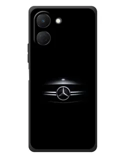 Чехол для TECNO Spark Go 3 с картинкой «Mercedes — абстрактные линии»