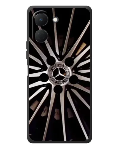 Чехол для TECNO Spark Go 3 с картинкой «Диск Mercedes»
