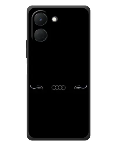 Чехол для TECNO Spark Go 3 с картинкой «Audi — световой подпись»