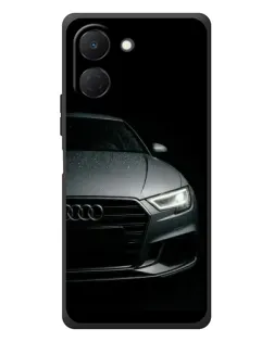 Чехол для TECNO Spark Go 3 с картинкой «Audi — детализация кузова»