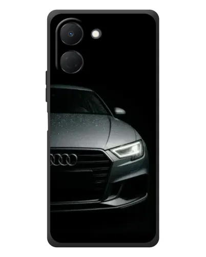 Чехол для TECNO Spark Go 3 с картинкой «Audi — детализация кузова»