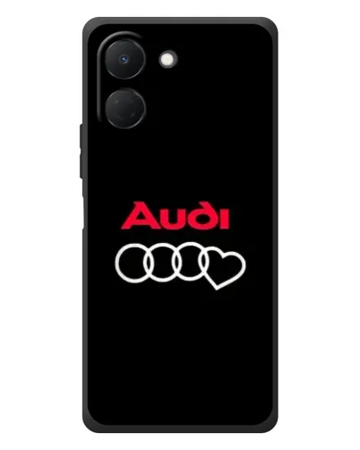 Чехол для TECNO Spark Go 3 с картинкой «Логотип Audi Heart»