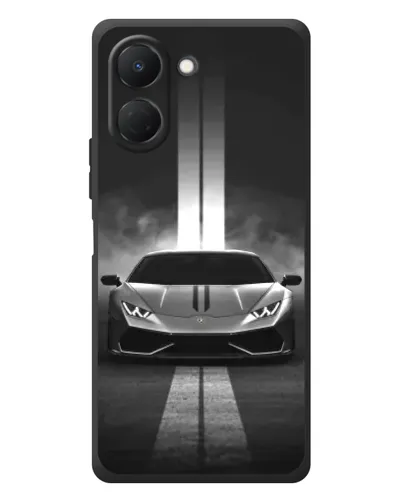 Чехол для TECNO Spark Go 3 с картинкой «Lamborghini симметрия дорог» Чехол для TECNO Spark Go 3 с картинкой «Lamborghini симметрия дорог»